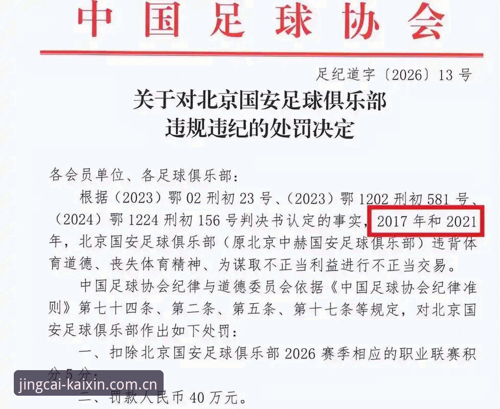 足协第三批禁足名单详解：17人终身禁足，48人遭重罚